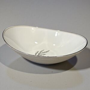 Vintage Noritake China Candice #5509 9” Oval Vegetable Serving Bowl Pussywillow
